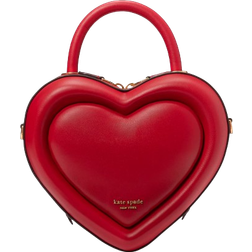 Kate Spade Pitter Patter 3D Heart Crossbody Bag - Perfect Cherry