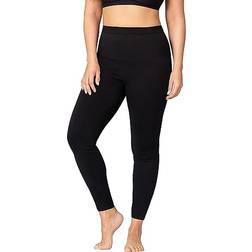 Shapermint Essentials Seamless Comfort Mid Waist Shaping Leggings - Black