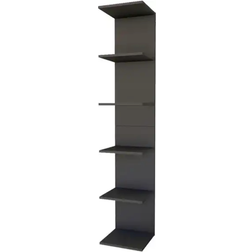 VCM 49992136 Anthracite Bücherregal 180cm