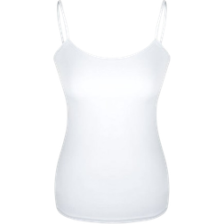 Shapermint Essentials All Day Every Day Scoop Neck Cami - White