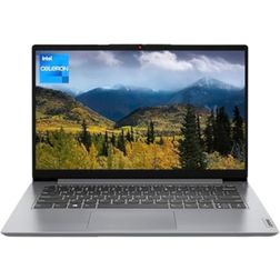 Lenovo Ideapad Laptop (2023) Business Student, 14" HD Screen, Intel Celeron N4020 Processor, 4GB RAM, 128GB (64GB eMMC+ 64GB SD), WiFi 6, Bluetooth, Webcam, Long Hour Battery, Win 11S+MarxsolAccessory
