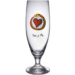 Kosta Boda Friendship You And Me Bierglas 50cl