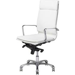 Nuevo Carlo White Office Chair 47.5"