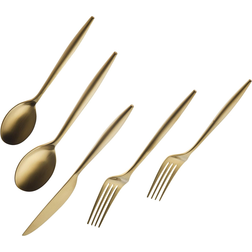 Godinger Milano Matte Gold Cutlery Set 20