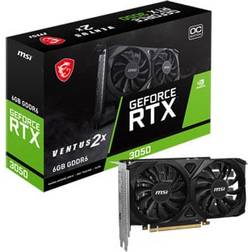 MSI Geforce RTX 3050 VENTUS 2X 6G OC 2 x HDMI DP 6GB GDDR6