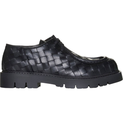 Bottega Veneta Haddock Intrecciato - Black