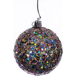 Joss & Main Holiday Décor Ball Rainbow Christmas Tree Ornament 3" 3