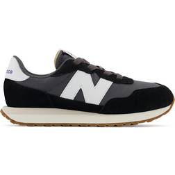 New Balance Little Kid's 237 Bungee - Black with Moonbeam