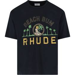 Rhude Palmera Tee - Vtg Black