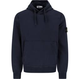 Stone Island Fleece Hoodie - Blue