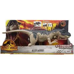 Mattel Jurassic World Extreme Damage Allosaurus Dinosaur