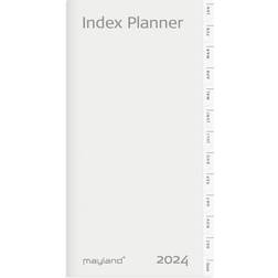 Mayland 2024 Index Planner Månedskalender Refill