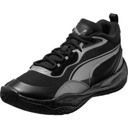 Puma Playmaker Pro Trophies Basketballschuh Herren schwarz silber