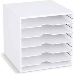 Simply Tidy Modular Panel Cube White Shelf