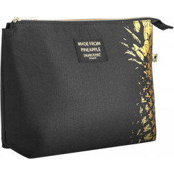 Gillian Jones Pineapple Cosmetic Bag - Black