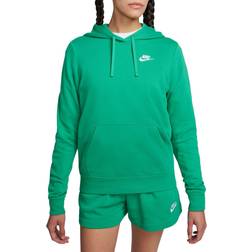 Nike Women's Sportswear Club Fleece Pullover Hoodie - Stadium Green/White