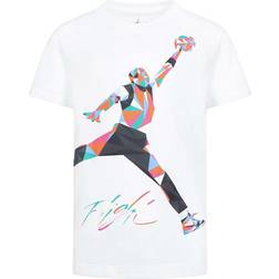 Nike Big Kid's Jordan Jumpman Heirloom Graphic T-shirt -White