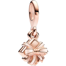 Pandora Happy Birthday Gift Openable Dangle Charm - Rose Gold