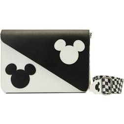 Loungefly Mickey Mouse Y2K Yin and Yang Crossbody Bag - Black/White