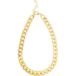 Rivka Friedman Curb Link Necklace - Gold