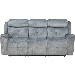 Acme Furniture Mariana Collection 55030 Silver/Gray Sofa 84" 3 Seater
