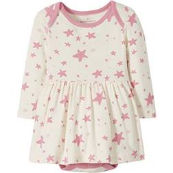 Hanna Andersson Baby Moon and Back Play Dress with Diaper Cover - Pink
