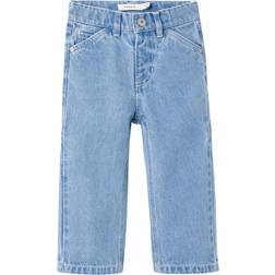 Name It Ryan Straight Leg Jeans - Light Blue Denim