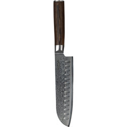 Casper Sobczyk Damascus Santoku-Messer 18 cm