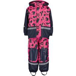 Didriksons Boardman Kid's Set Printed Galon - Grundsund Pink (504993-A30)