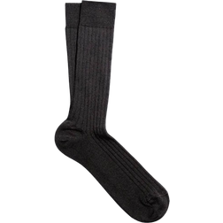 ASKET The Merino Sock - Charcoal Melange