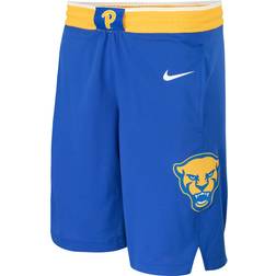 Nike Pitt Panthers Royal Team Logo Replica Basketball Shorts