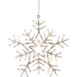 Konstsmide Acrylic Snowflake LED Clear Julestjerne 58cm