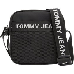 Tommy Hilfiger Essential Mesh Pocket Square Reporter Bag - Black