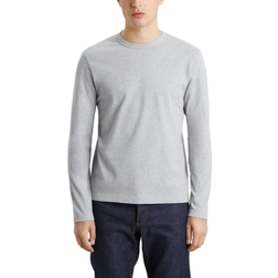 ASKET The Long Sleeve T-shirt Men - Grey Melange