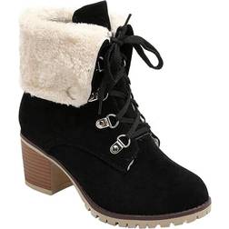 So Simpok Lace Up Boot - Black