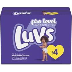 Luvs Pro level Leak Protection Size 4 10-17kg 76pcs