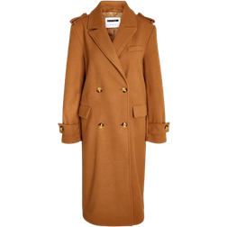 Noisy May Violet Coat - Caramel