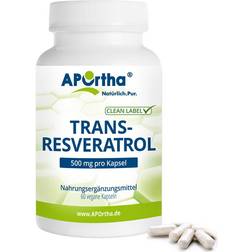 Aportha Trans-Resveratrol 500 mg 60 Stk.