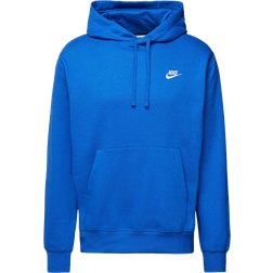 Nike Sportswear Club Fleece Pullover Hoodie - Game Royal/White