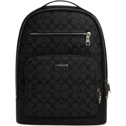 Coach Ethan Backpack In Signature Canvas - Pvc/Gunmetal/Black