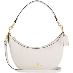 Coach Aria Shoulder Bag - Gold/Chalk