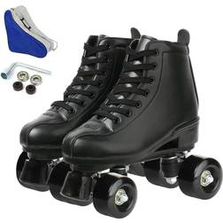 MAOWAO Outdoor High Top PU Leather Women Roller Skates