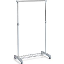 Zeller Present Clothes On Wheels Silver Garderobe 83x170cm