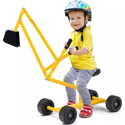 Goplus Heavy Duty Steel Frame Kid Ride On Sand Digger