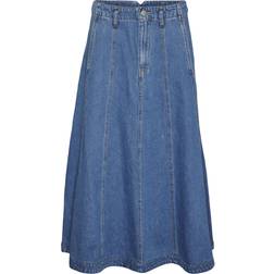 Vero Moda Brynn Denim Skirt - Medium Blue