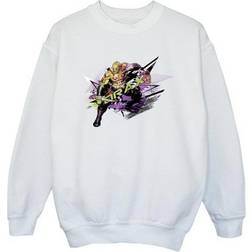 Marvel Kid's Guardians of The Galaxy Abstract Drax Sweatshirt - White