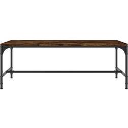 vidaXL 819394 Smoked Oak Sofabord 50x80cm