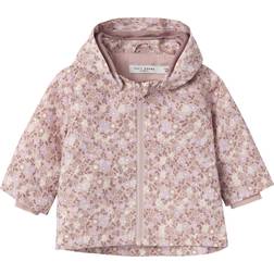 Name It Baby's Floral Print Jacket - Burnished Lilac