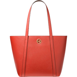 Michael Kors Hadleigh Large Pebbled Leather Tote Bag - Br Terractta