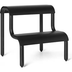 Ferm Living Up Step Black Seating Stool 14.3"